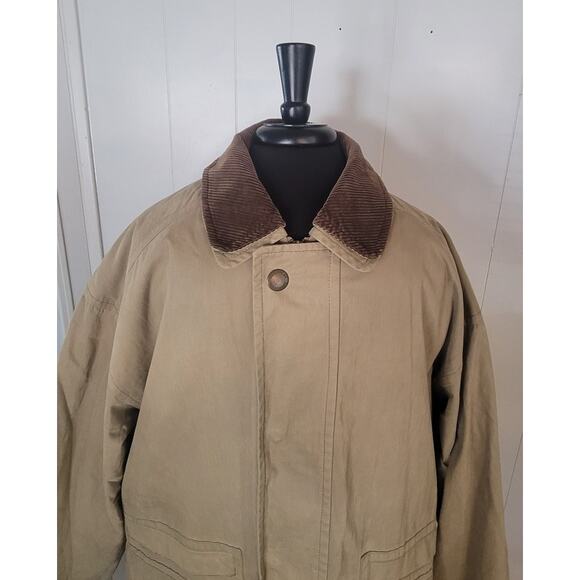 VTG London Fog Men’s Trench Coat 42R Beige Tan Removable Lining Thinsulate EUC - Picture 2 of 13